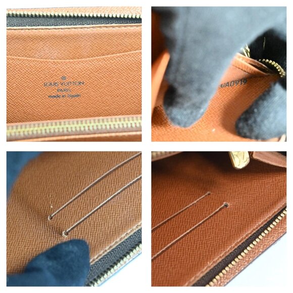 Authentic Louis Vuitton Zippy Browns Monogram Wallet bsj161-121125 - Picture 16 of 16